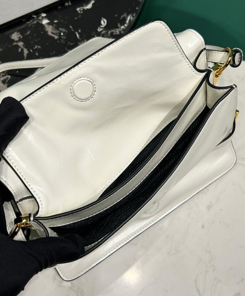 Prada Leather Shoulder Bag 1BD082